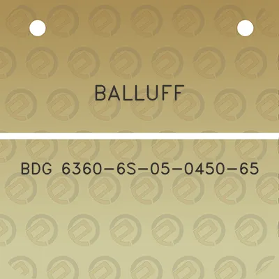 balluff-bdg-6360-6s-05-0450-65