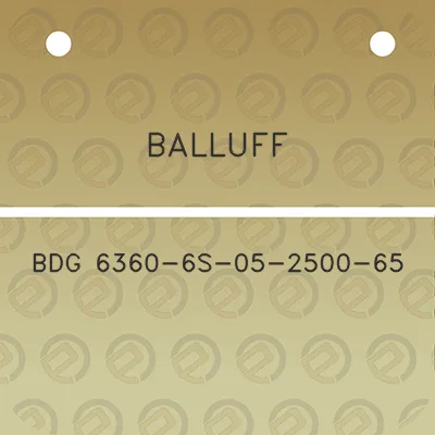 balluff-bdg-6360-6s-05-2500-65