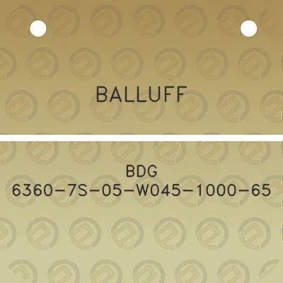 balluff-bdg-6360-7s-05-w045-1000-65