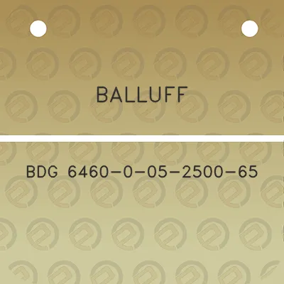 balluff-bdg-6460-0-05-2500-65