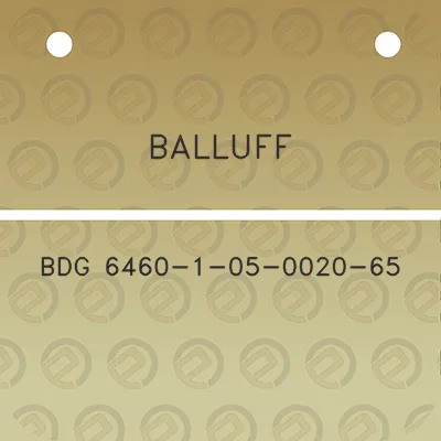 balluff-bdg-6460-1-05-0020-65