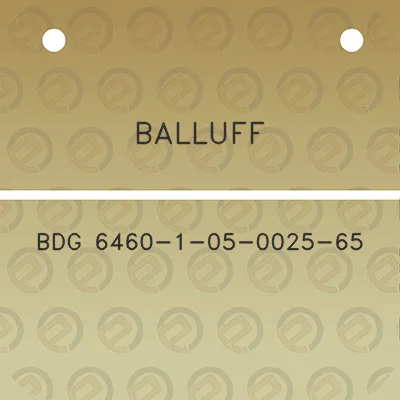 balluff-bdg-6460-1-05-0025-65