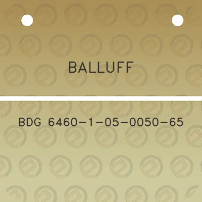 balluff-bdg-6460-1-05-0050-65