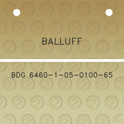 balluff-bdg-6460-1-05-0100-65