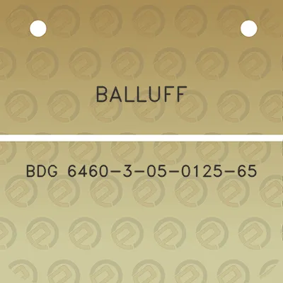 balluff-bdg-6460-3-05-0125-65