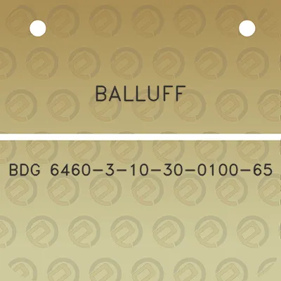 balluff-bdg-6460-3-10-30-0100-65