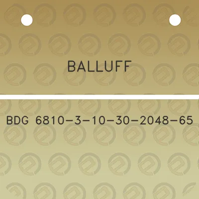 balluff-bdg-6810-3-10-30-2048-65