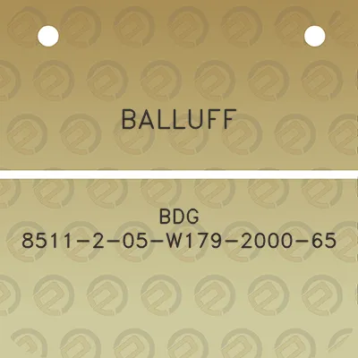 balluff-bdg-8511-2-05-w179-2000-65