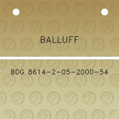 balluff-bdg-8614-2-05-2000-54