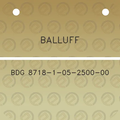 balluff-bdg-8718-1-05-2500-00