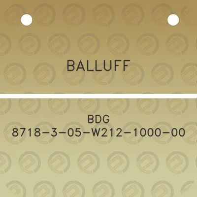 balluff-bdg-8718-3-05-w212-1000-00