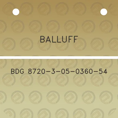 balluff-bdg-8720-3-05-0360-54