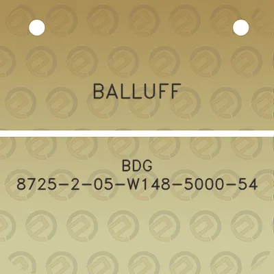 balluff-bdg-8725-2-05-w148-5000-54