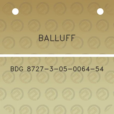 balluff-bdg-8727-3-05-0064-54