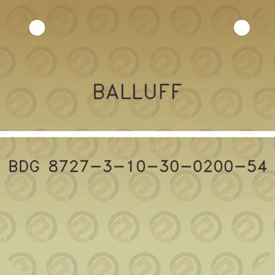 balluff-bdg-8727-3-10-30-0200-54