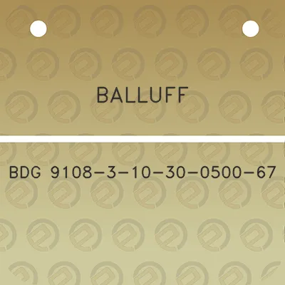 balluff-bdg-9108-3-10-30-0500-67