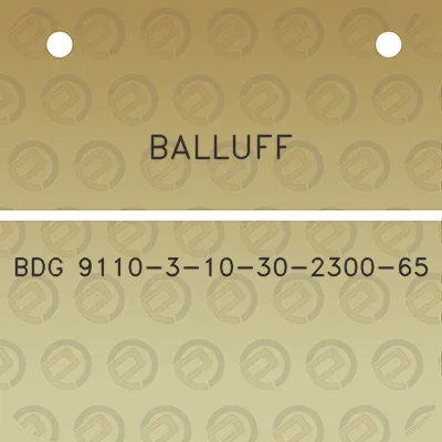 balluff-bdg-9110-3-10-30-2300-65