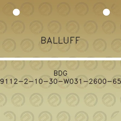 balluff-bdg-9112-2-10-30-w031-2600-65