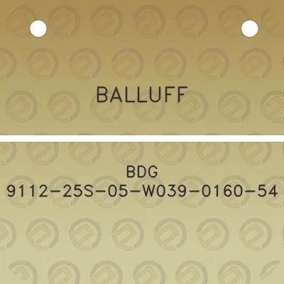 balluff-bdg-9112-25s-05-w039-0160-54