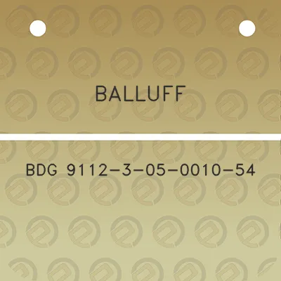 balluff-bdg-9112-3-05-0010-54