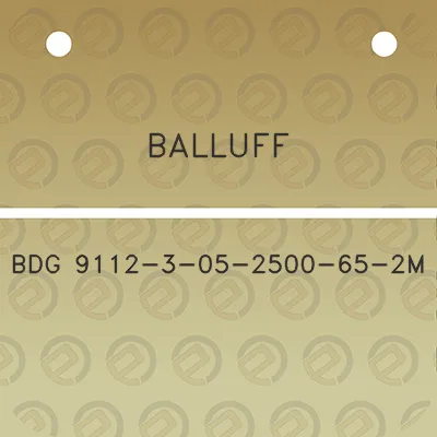 balluff-bdg-9112-3-05-2500-65-2m