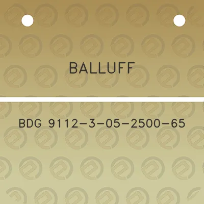 balluff-bdg-9112-3-05-2500-65