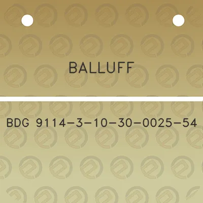 balluff-bdg-9114-3-10-30-0025-54