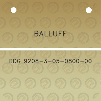 balluff-bdg-9208-3-05-0800-00