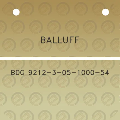 balluff-bdg-9212-3-05-1000-54