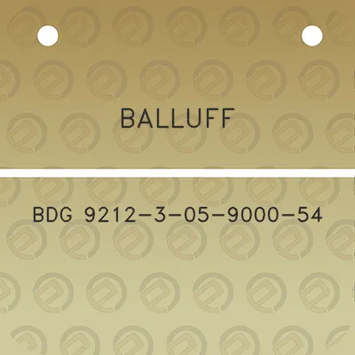 balluff-bdg-9212-3-05-9000-54