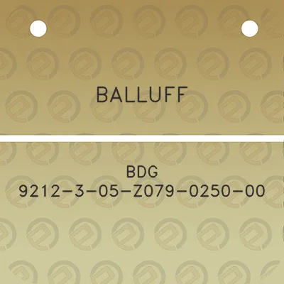 balluff-bdg-9212-3-05-z079-0250-00