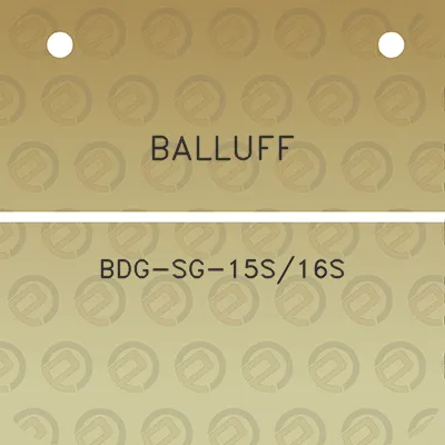 balluff-bdg-sg-15s16s