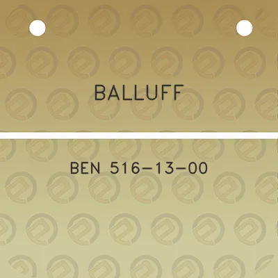 balluff-ben-516-13-00