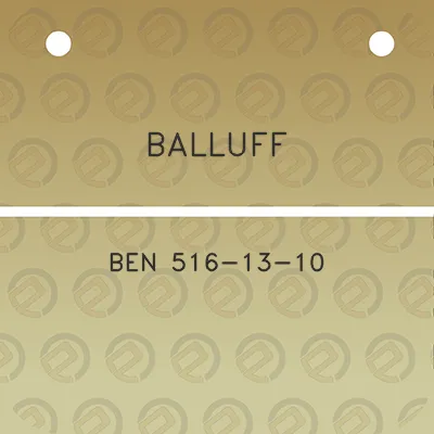 balluff-ben-516-13-10