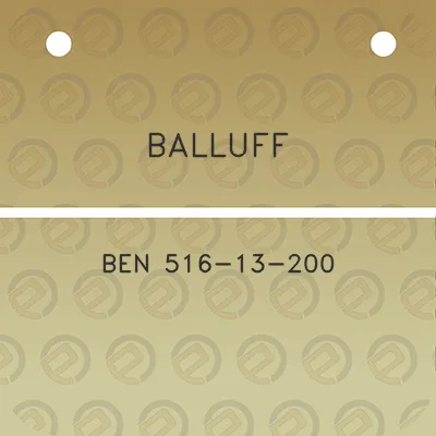 balluff-ben-516-13-200