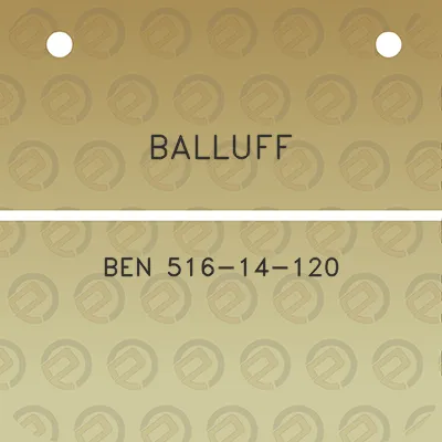 balluff-ben-516-14-120