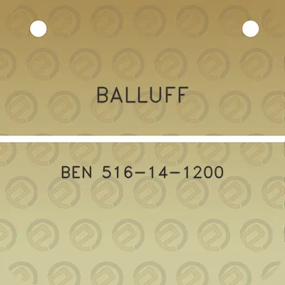 balluff-ben-516-14-1200