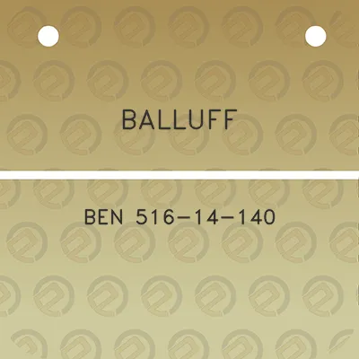 balluff-ben-516-14-140