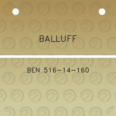 balluff-ben-516-14-160