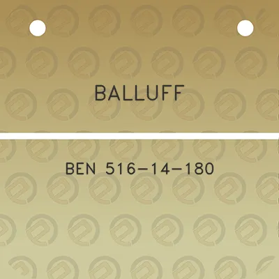 balluff-ben-516-14-180