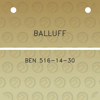 balluff-ben-516-14-30