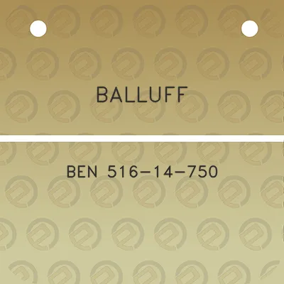 balluff-ben-516-14-750