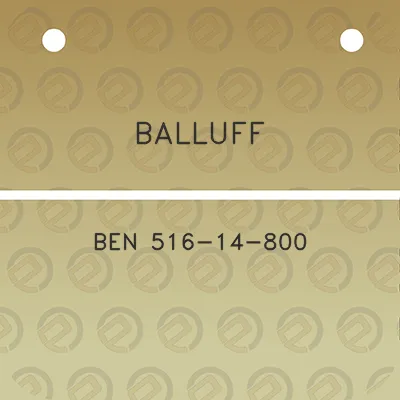 balluff-ben-516-14-800