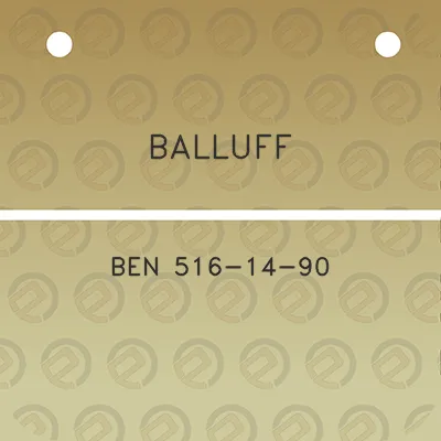 balluff-ben-516-14-90