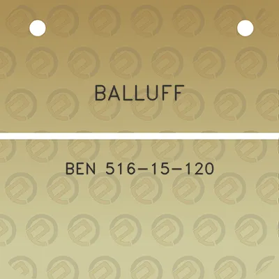 balluff-ben-516-15-120