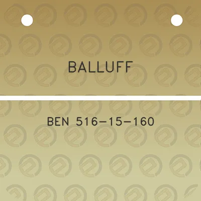 balluff-ben-516-15-160