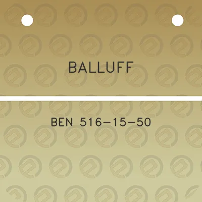 balluff-ben-516-15-50