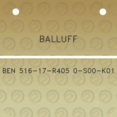 balluff-ben-516-17-r405-0-s00-k01