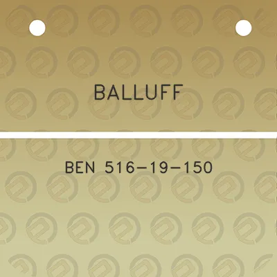 balluff-ben-516-19-150