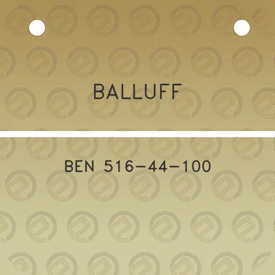 balluff-ben-516-44-100